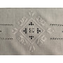 Set asciugamani ricamati 1+1 Punto Antico a mano puro lino Bellora
