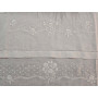 Set asciugamani ricamati 1+1 Punto Pieno a mano puro lino Bellora