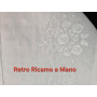 Set asciugamani ricamati 1+1 Punto Pieno a mano puro lino Bellora