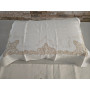 copy of lenzuolo ricamato con rifiniture a mano puro lino Bellora di altissima qualita'
