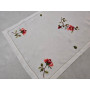 Runner ricamato a mano in puro lino bellora corsia ricamata a mano 45x110 cm