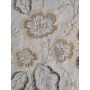 Tenda puro lino con ricamo a mano intaglio 60x147 cm tenda a pannello