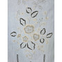 Tenda puro lino con ricamo a mano intaglio 60x147 cm tenda a pannello