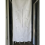 Tenda puro lino con ricamo a mano 57x150 cm tenda a pannello