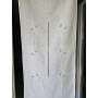 Tenda puro lino con ricamo a mano 57x150 cm tenda a pannello