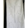 Tenda puro lino con ricamo a mano 57x150 cm tenda a pannello