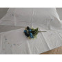 copy of Set lenzuola ricamate a punto pieno e nodino in pregiato cotone percalle