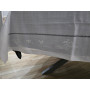 Tovaglia ricamata a mano in misto lino 12 posti 175x270 cm