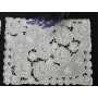 Spettacolare Set 5 centri intaglio puro lino Bellora ricamo a mano