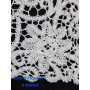 Tris centri puro lino con ricamo pizzo Cantù N1 centro 33x70cm N2 centri 24x33cm