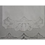 Prestigiosi Asciugamani ricamati a mano 1+1 puro lino Bellora ricamo Intaglio