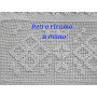 Prestigiosi Asciugamani ricamati a mano 1+1 puro lino Bellora ricamo Sfilato Siciliano