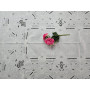 copy of Tovaglia 12 posti puro lino ricamata a mano ricamo intaglio 170x 265cm