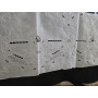 copy of Tovaglia 12 posti puro lino ricamata a mano ricamo intaglio 170x 265cm