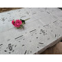 copy of Tovaglia 12 posti puro lino ricamata a mano ricamo intaglio 170x 265cm