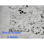 copy of Tovaglia 12 posti puro lino ricamata a mano ricamo intaglio 170x 265cm