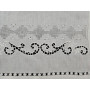 Asciugamani 1+1 puro lino Bellora ricamo Sfilato e Intaglio a mano
