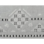 Asciugamani 1+1 puro lino Bellora ricamo punto Antico a mano