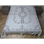 copy of Museale copriletto tovaglia interamente in cantu' a mano 235 cm x 245 cm Copriletto pizzo