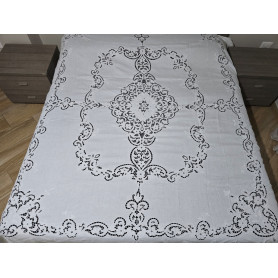 copy of Museale copriletto tovaglia interamente in cantu' a mano 235 cm x 245 cm Copriletto pizzo
