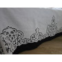 copy of Museale copriletto tovaglia interamente in cantu' a mano 235 cm x 245 cm Copriletto pizzo
