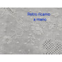 Spettacolare tovaglia in puro lino Bellora ricamata a mano NO TOVAGLIOLI