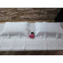 Elegante Lenzuolo ricamato a mano in puro lino Olandese 240X265 CM
