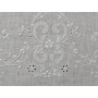 Set asciugamani ricamati 1+1 Punto Pieno a mano puro lino Bellora