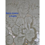 Tenda puro lino con ricamo a mano intaglio 78x150 cm tenda a pannello