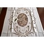 TENDA A PANNELLO BELLAVIA IN LINO 100% CON RICAMI IN PUNTO AGO A MANO 60CMX240CM