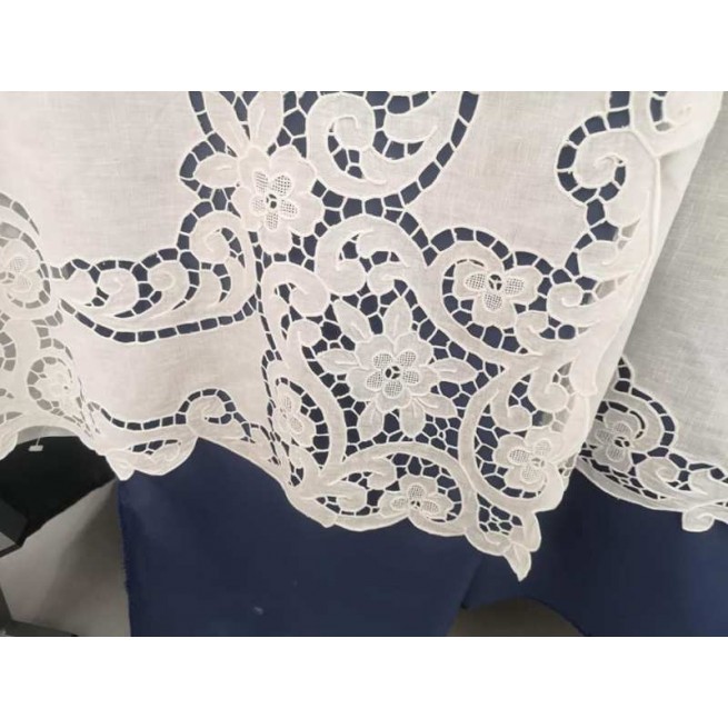 TUMEI Set di lenzuola queen size in 100% lino – 4 lenzuola in lino per letto queen