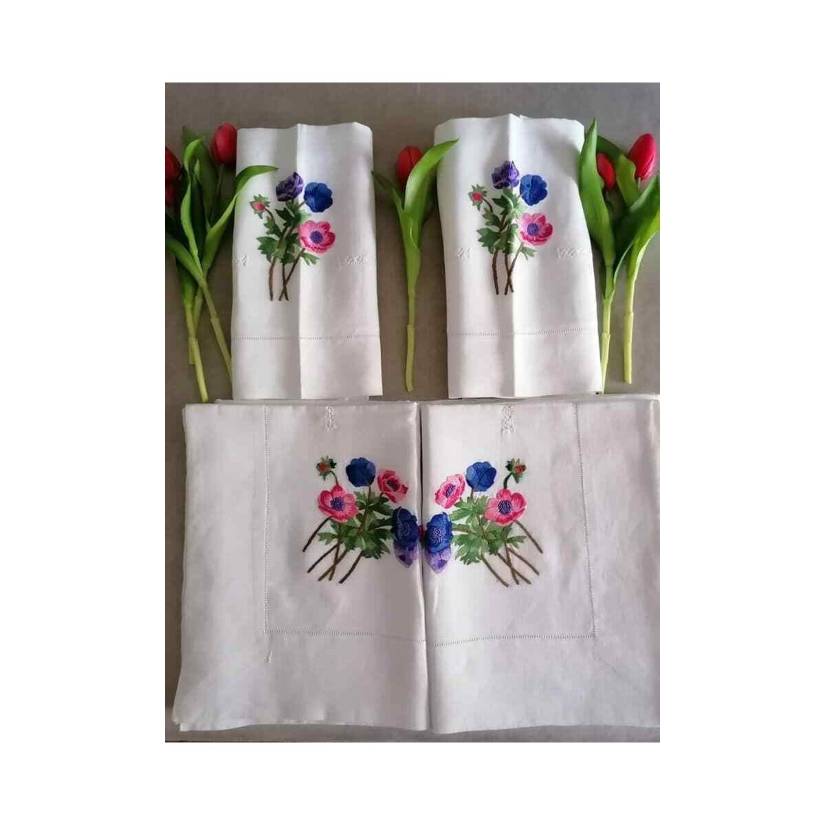 ABAKUHAUS Anemone Lenzuolo con Angoli, Corpetto colorato, Morbido Tessuto Decorativo da Letto Tasca Elastica a Tutto Tondo, 90 x 190 cm, Multicolore